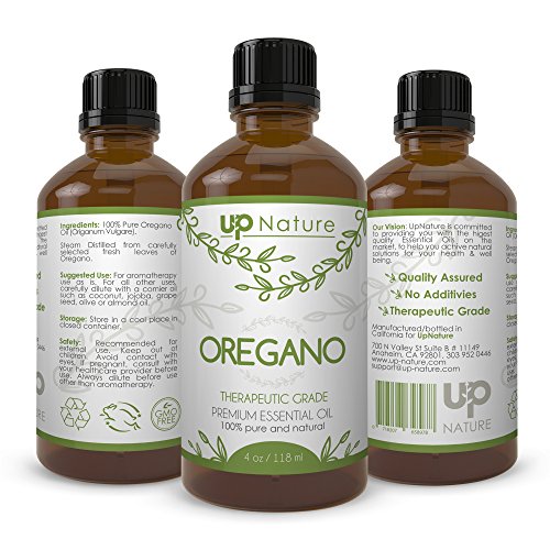 UpNature Oregano Essential Oil - 100% Natural & Pure ,Undiluted, Premi